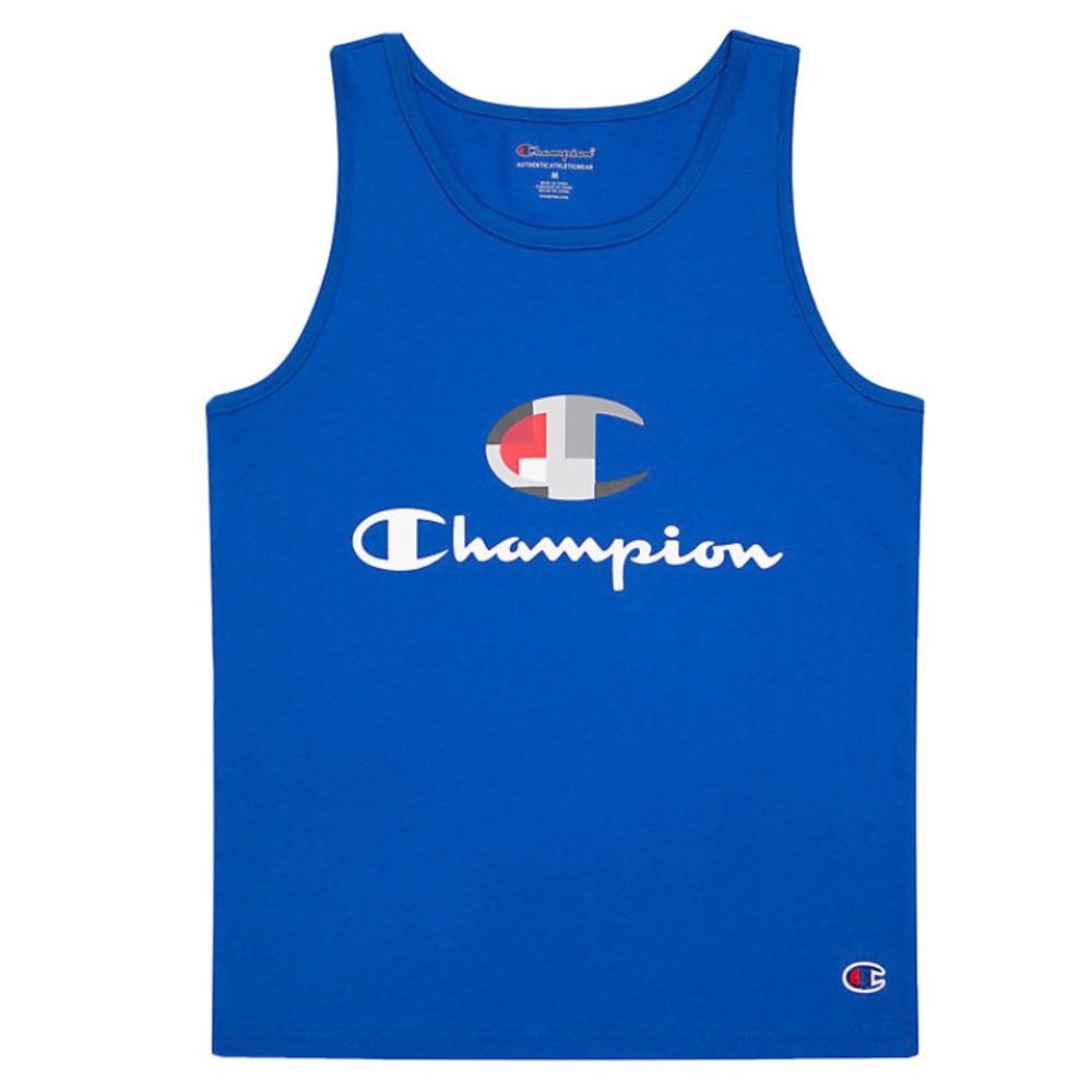 Champion Boys Logo Tank Top XL New with Tags Blue Athleisure Wear Iconic Style